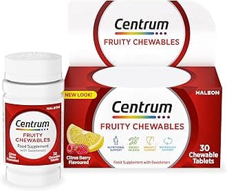 CentrumFruity Chewables Multivitamin 30 Tablets