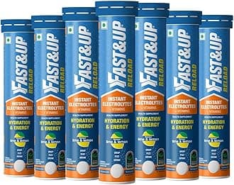 FAST&UP Reload Effervescent Hydration Tablets (Lime & Lemon)