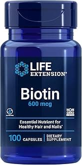 BIOTIN 600MG CAPS 100'S