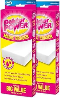 Doktor Power Magic Eraser Twin Pack Cleaning & Polishing Sponge Block Double Pack