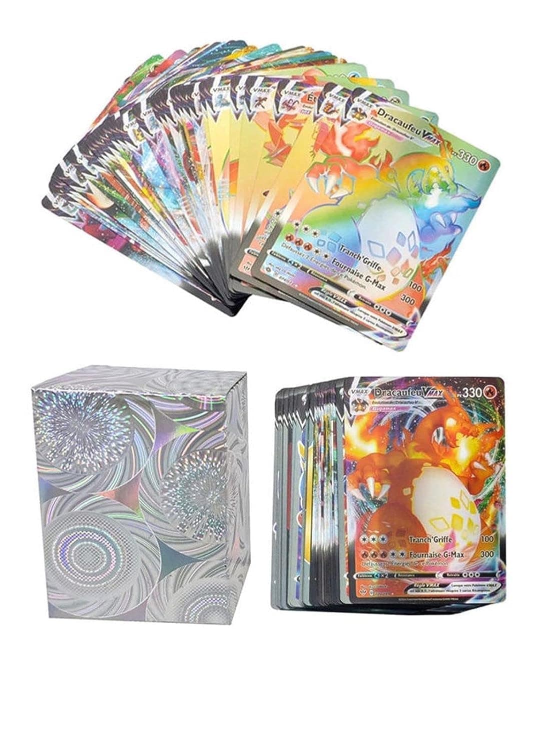 JOROBO TCG Deck Box Assorted Cards, 100 Pieces