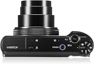 Samsung WB850F 16 MP Smart Long Zoom Digital Camera - Black EC (WB850FBPBUS)