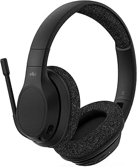 SoundForm Adapt Wireless Headset with Microphone, wireless headphones with built-in boom mic, multipoint connection, ENC, 65+H Bluetooth computer over ear headphones for PC, laptop, office