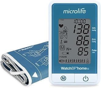 WatchBP Home S Professional Blood Pressure Monitor | As Used by the NHS, GPs & Pharmacies | with Atrial Fibrillation (AFIB) Detection | ESH & BIHS Validated