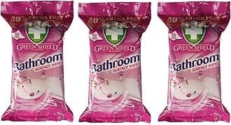 Bathroom Surface Wipes 70's Pack of 3