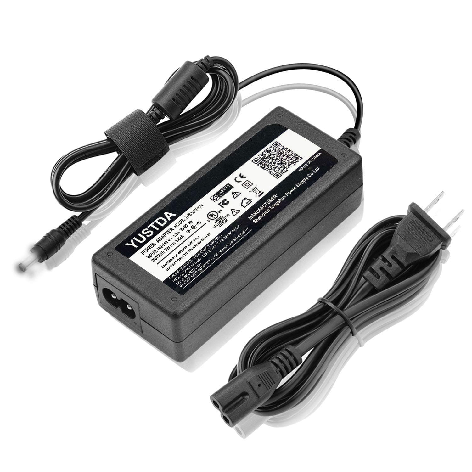 YUSTDA 19V AC/DC Adapter for Delta Electronic Inc ADP-90MD H ADP-90MDH Acer Aspire Laptop Notebook PC 19VDC 4.74A 90W Power Supply Cord Cable Battery Charger Mains PSU