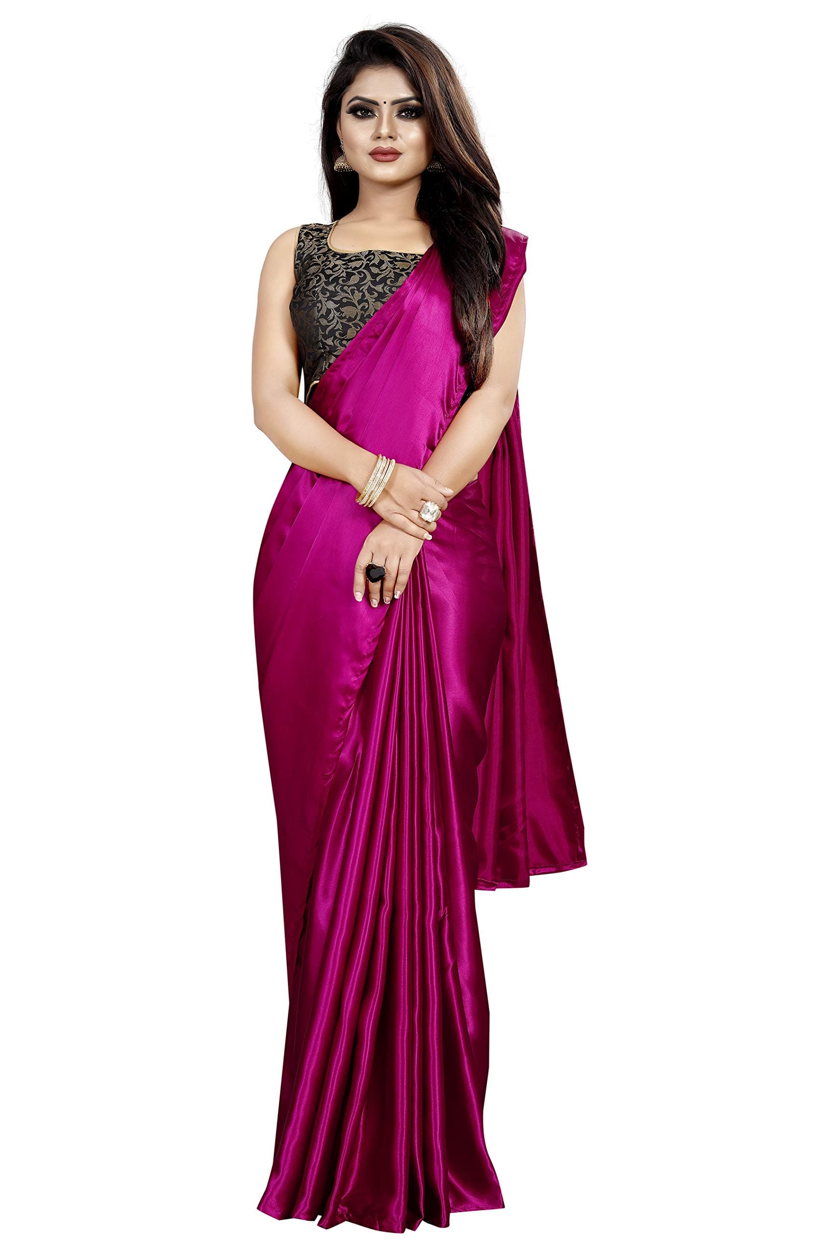 Satin Silk Saree