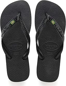 Havaianas - Brasil, Classic, Comfortable and Durable Flip-Flops, Tribute to the 1998 World Cup, Straps with Brazilian Flag, Non-Slip Sole with Brazilian Stripes, Adults Unisex