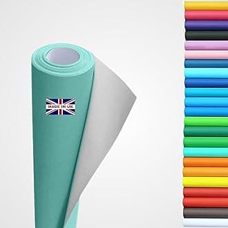Wrapping Paper roll, Large Display Poster Paper Roll, Backing Paper 10m x 76cm - 80gsm Art, School Craft, Packing, Table Runner, Notice Boards, Drawing, Painting, Backdrop, Kraft Paper. (Mint Green)