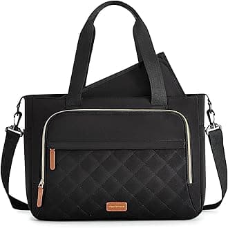 mommore Diaper Bag Tote Small Baby Bag with Insulated Pockets, Lightweight Mommy Tote with Stroller Straps, Nurse Gym Travel, B-black, Tote Bag Travel Gym Diaper