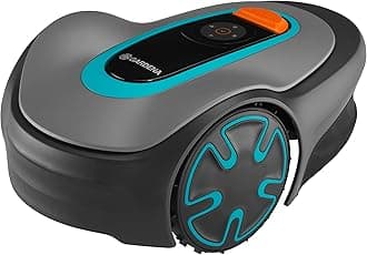 15201-20 SILENO Minimo - Automatic Robotic Lawn Mower with Bluetooth app, Boundary Wire - for lawns up to 2700 Sq Ft, Made in Europe, Grey
