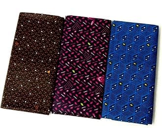 KITEX- ECONOMY LUNGI 100% Cotton men's Printed unstitched branded combo lungi (Munde) - Pack Of Three - Print are assorted - Pink,Blue,Brown Colour Lungies