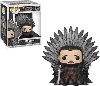 Funko Pop! Deluxe: Game of Thrones - Jon Snow Sitting On Iron Throne
