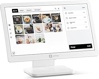 SumUp POS Lite – Compact 13" Touchscreen Point of Sale System with Integrated Payment Processing