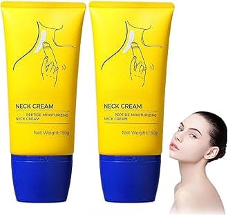 Z Sea Neck Cream, Anti-Aging Neck Firming Cream, Hydrating & Tightening Treatment with Collagen, Vitamin C, Hyaluronic Acid, Reduces Wrinkles, Lifts & Smooths Skin for Youthful Look-2pcs