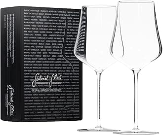 Gabriel-Glas -Austrian Crystal Wine Glass - "StandArt" Edition - Set of 2