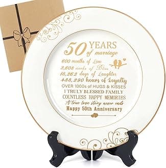 50th Anniversary Plate