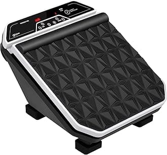 Daiwa Felicity Footvibe Deluxe Foot Massager - Electric Machine with Remote Control Adjustable Speeds - Vibrating Massagers for Circulation Neuropathy Plantar Fasciitis Legs Heel Calf Feet Pain Relief