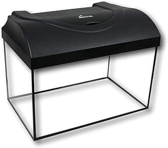 Aquarium with LED Lid - Professional Fish Tank - Real Glass, AQUARIUM WITH LED LID (25 Litre (40x25x25cm))