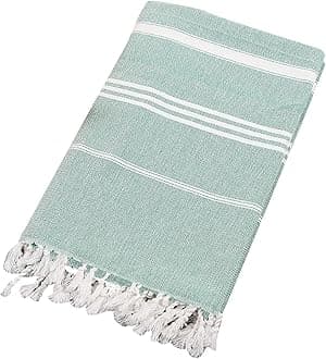 Turkish Beach Towels, 71x39 Inches Oversized Cotton Sand Free Quick Dry Beach Towel for Kids Adults,Lightweight Pool Towels Towel Racks for Bathroom,Beach Essentials for Women