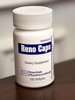 Reno Cap Softgel Capsules, Botanical Blend Formula, 60 Count