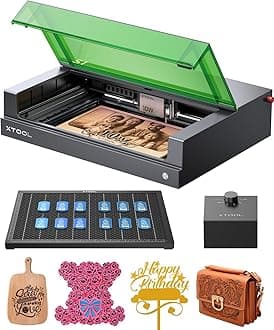 S1 10W Laser Engraver and Cutter Machine, with Air Assist & Honeycomb, 23.93" x 15.16" Bed Size, Beginner-friendly, Class 1 Safety Laser Engraving Machine for Wood, Metal, Glass - Basic Bundle
