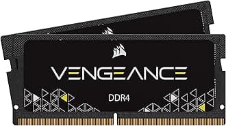 Corsair Vengeance Performance Memory Kit Unbuffered SODIMM 32 DDR4 2400 MT/s DRAM CMSX32GX4M2A2400C16