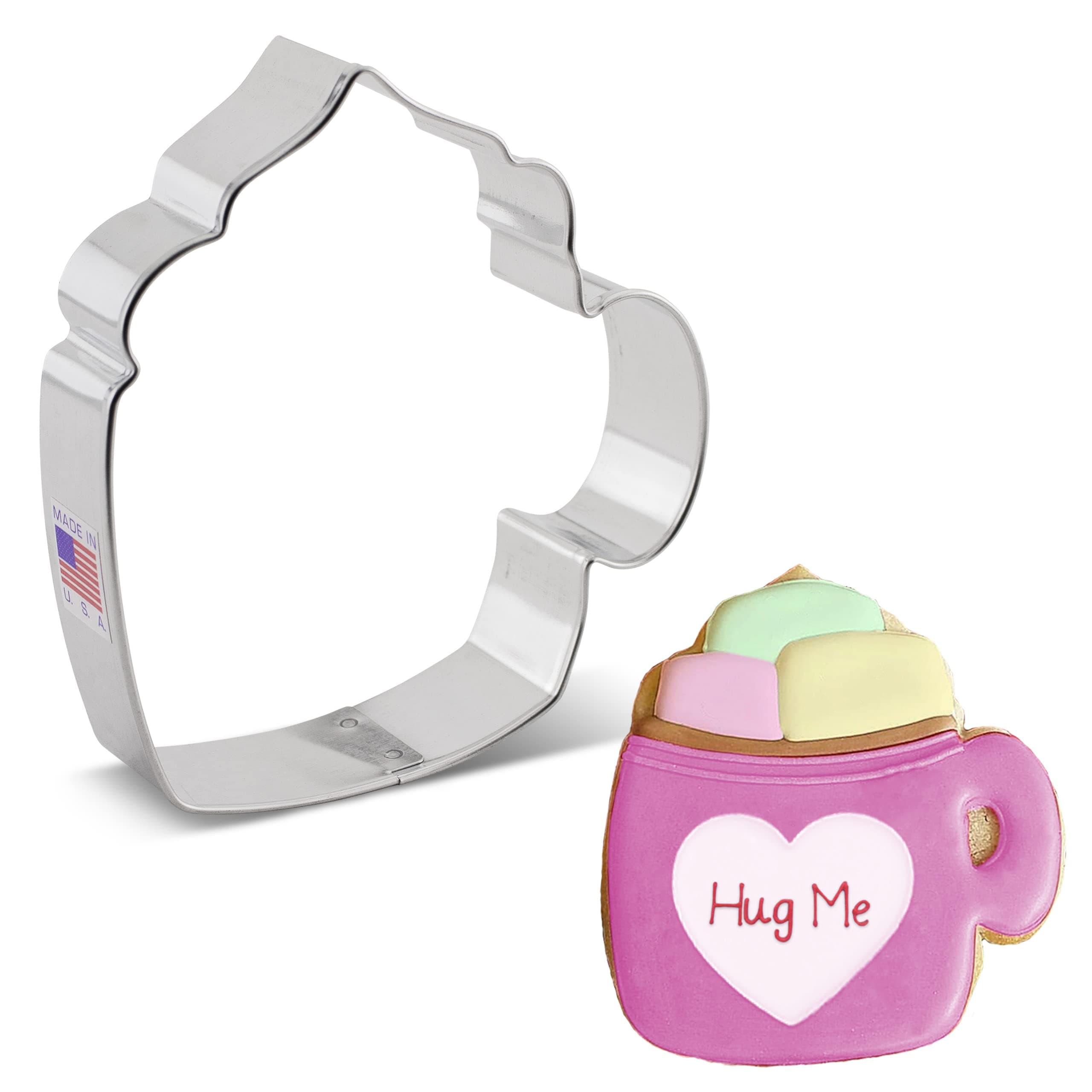 Coffee Mug by Flour Box Bakery Cookie Cutter 4"