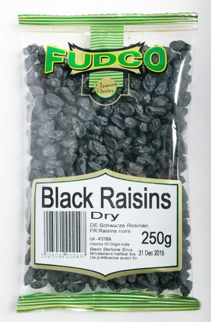 Raisins Black Dry 250g