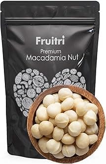 Fruitri Premium Macadamia Nuts � 250g, Natural, Rich & Buttery | Perfect for Snacking, Baking & Keto Diet | Healthy, Crunchy & Nutrient-Packed Dry Fruits