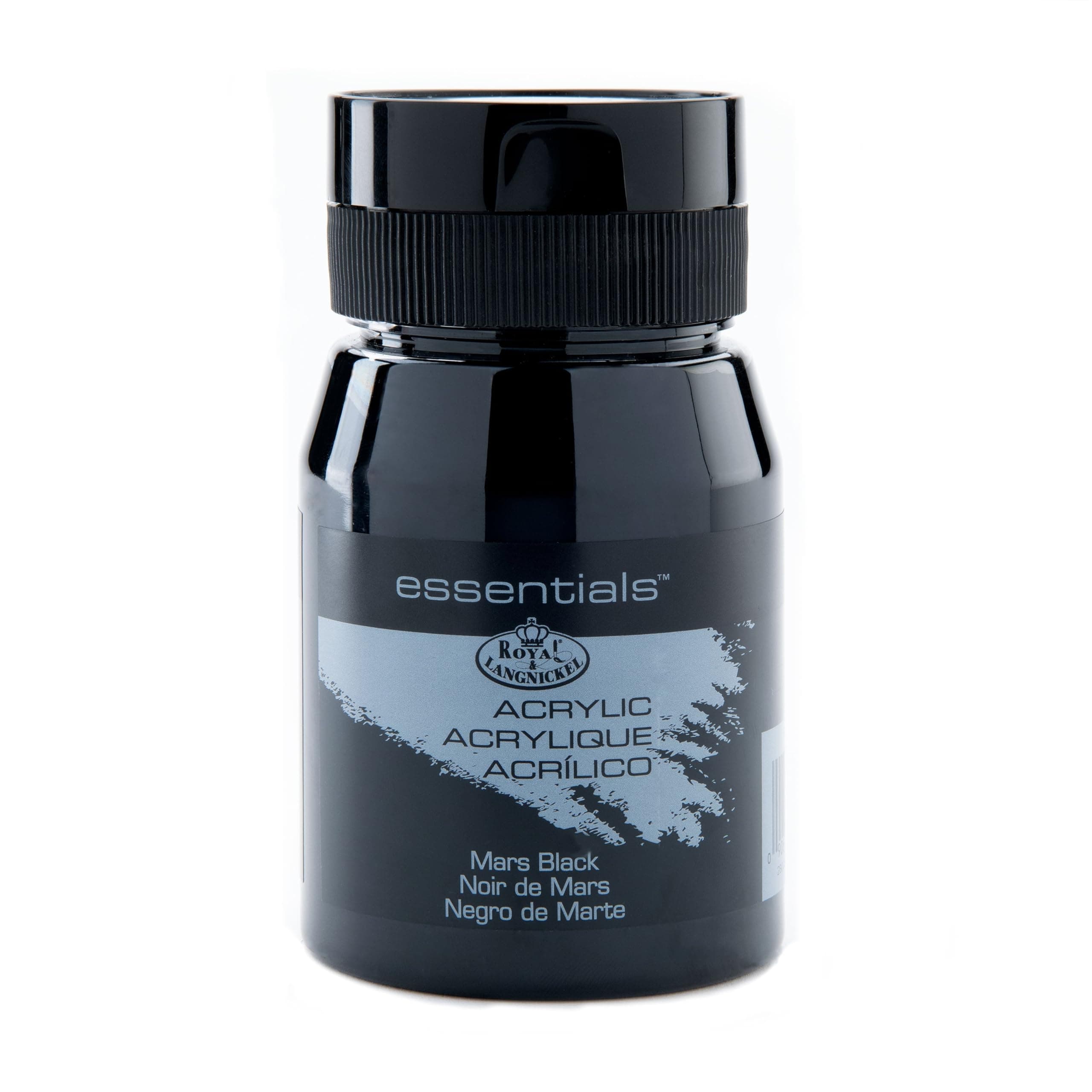 RAA-5120 Essentials 500ml Acrylic Paint - Mars Black