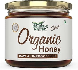 Nature's Nectar Raw Organic Honey 400g | 100% Pure NMR Tested | Raw and Unprocessed