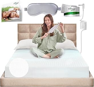 Earth Grounding Sheets Full Size with 12% Silver Fiber & 4% Silk & 84% Cotton - White - SGS Quality Certified Grounded Well Bed Sheet - Conductive Fitted Sheet for Better Sleep