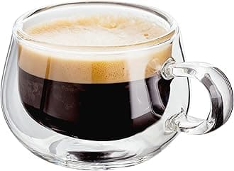 Judge Horwood JDG25 Set of 2 Espresso Glass, 75ml, Borosilicate