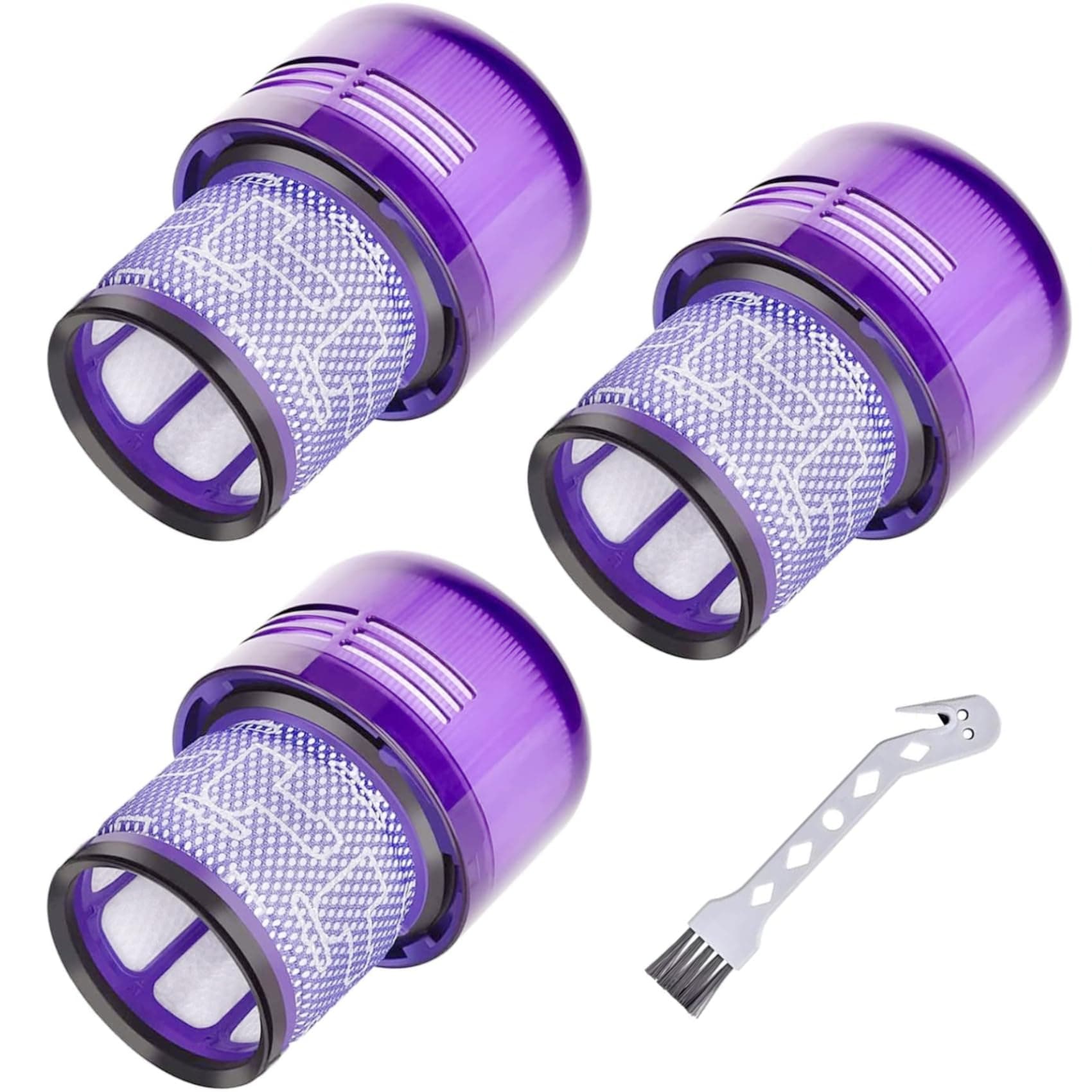 3 Pack Vacuum Replacement Filter Compatible with Dyson V11 Origin V11 Torque Drive V11 Complet V11 Extra V15 Detect V15 Detect Absolute V15s Detect Submarine Vacuums, Part 970013-02