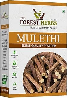 Mulethi Powder For Face, Hair (200 Grams) Eating and Drinking | Edible | Licorice Powder For Skin Care