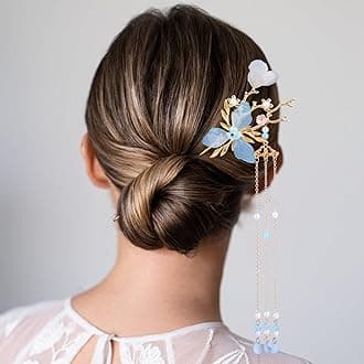 5PCS Flower Tassels Hair