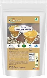 Neotea Cotton Seed Milk Powder 250GM (8.81 OZ) | Paruthi Paal | 100% Natural, Pure & Healthy Drink | Plant-Based, Gluten-Free | Rich in Nutrients | Perfect for Daily Consumption