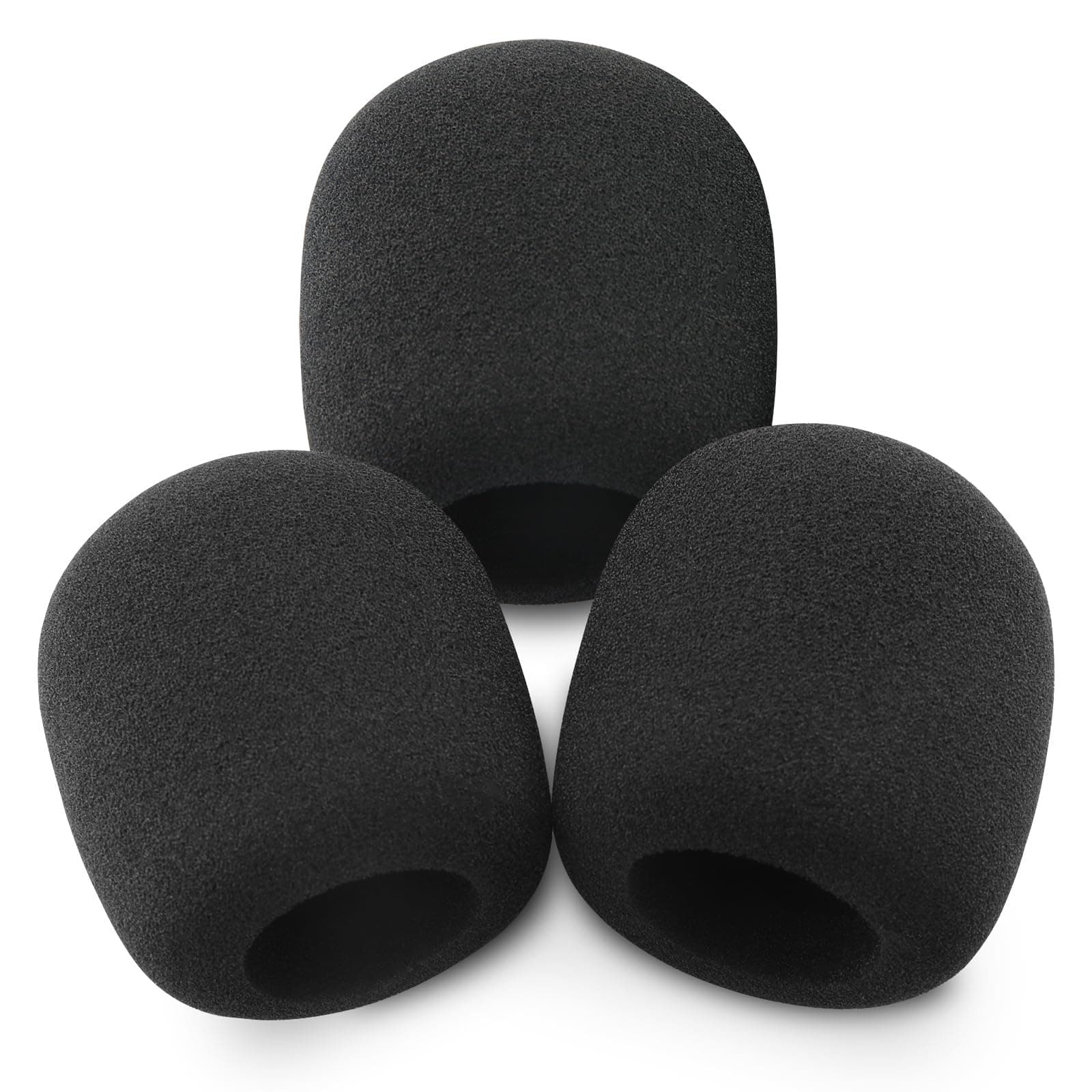 LEFXMOPHY Pop Filter for Samson Q2U Mic Cover Microphone Replacement Foam, 3pack Windscreen