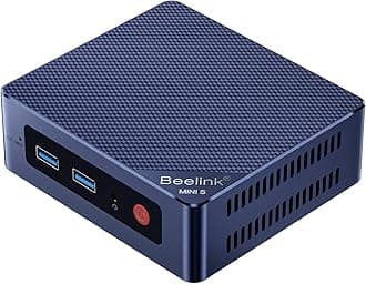 Beelink Mini S13 Mini PC, Intel N150 processor (4C/4T, up to 3.6 GHz), 12G DDR4 512G M.2 SSD Mini Computer, Windows 11 Home, 2.5G LAN / 25W TDP/WiFi 6 / BT5.2