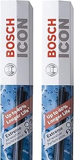 BOSCH 26A16A ICON Beam Wiper Blades - Driver and Passenger Side - Set of 2 Blades (26A & 16A)