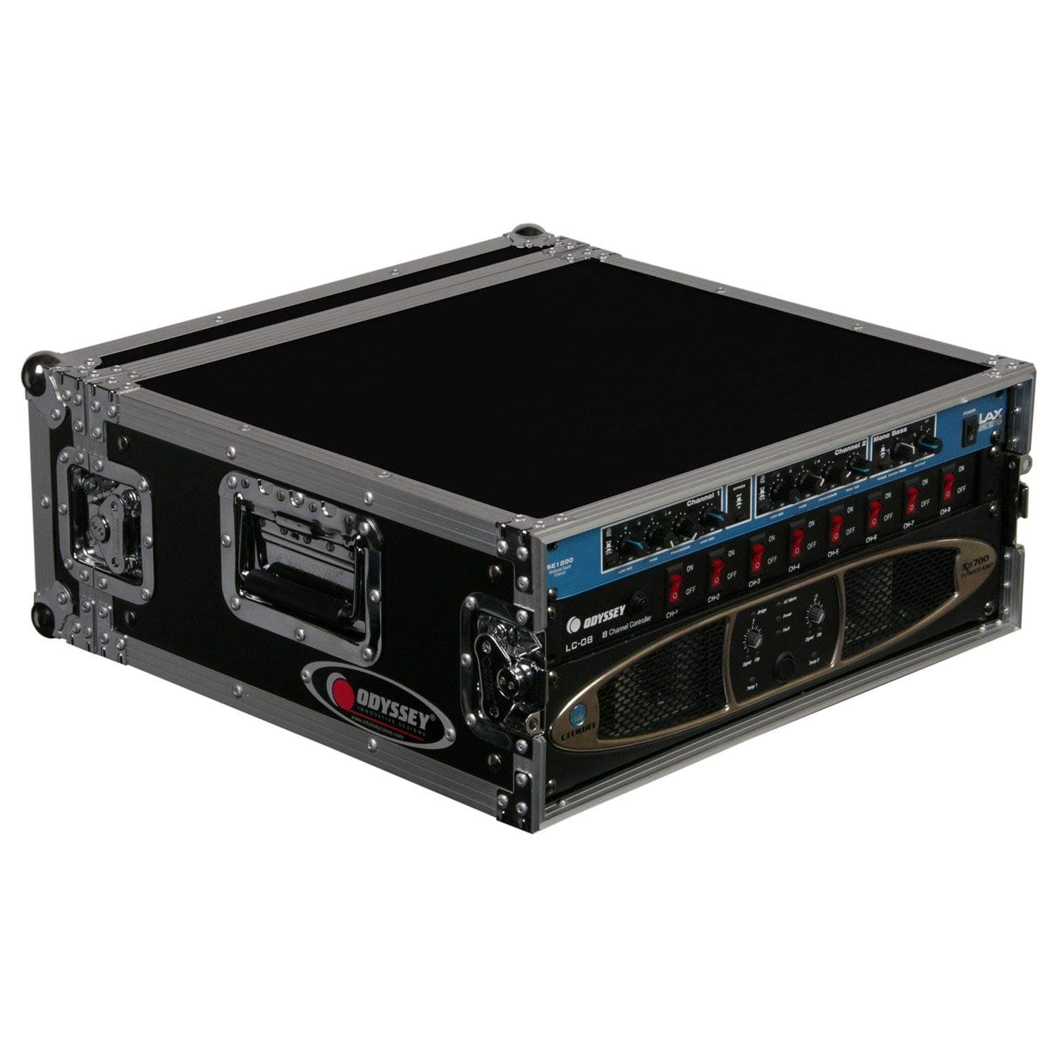 Prosound 8 Space Economy Flight Rack Case