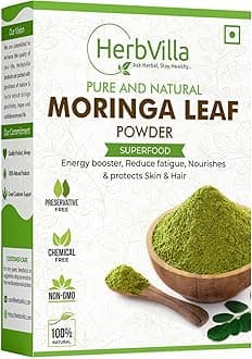 Pure Moringa Leaf Powder (200 grams) For Weight Loss and Hair Growth