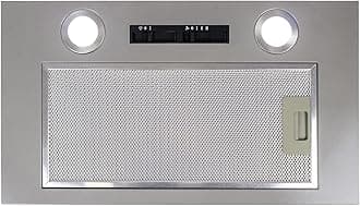 electriQ 52cm Canopy Cooker Hood in Silver