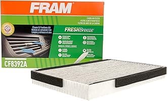 FRAM Fresh Breeze Cabin Air Filter with Arm & Hammer Baking Soda, CF8392A for Select Buick, Chevrolet, Oldsmobile and Pontiac Vehicles
