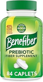 Prebiotic GLP-1 Friendly Fiber Supplement Caplets, 84 Count