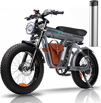 Electric Bike for Adults,Ebike with Powerful Brushless Motor,25Ah Battery,UL&GCC Certification,20”x4.0 Fat Tire,Commuter Electric Bicycle,with Front/Rear Turn Signals