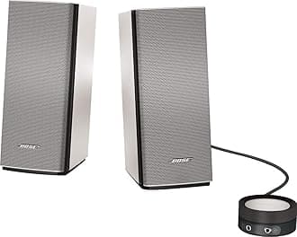 Bose Companion 20 Multimedia Speaker System Silver (Renewed)