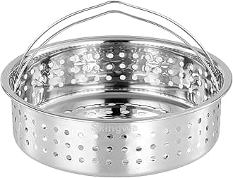 Skingwa Steamer Basket,Steamer Basket Insert for 6,8 Pots (Big Hole)
