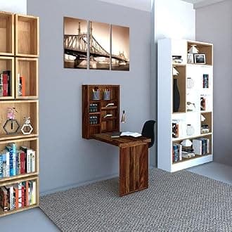Sheesham Wood Writing Study Table for Home/Study Desk for Computer/Laptop | Provincial Teak